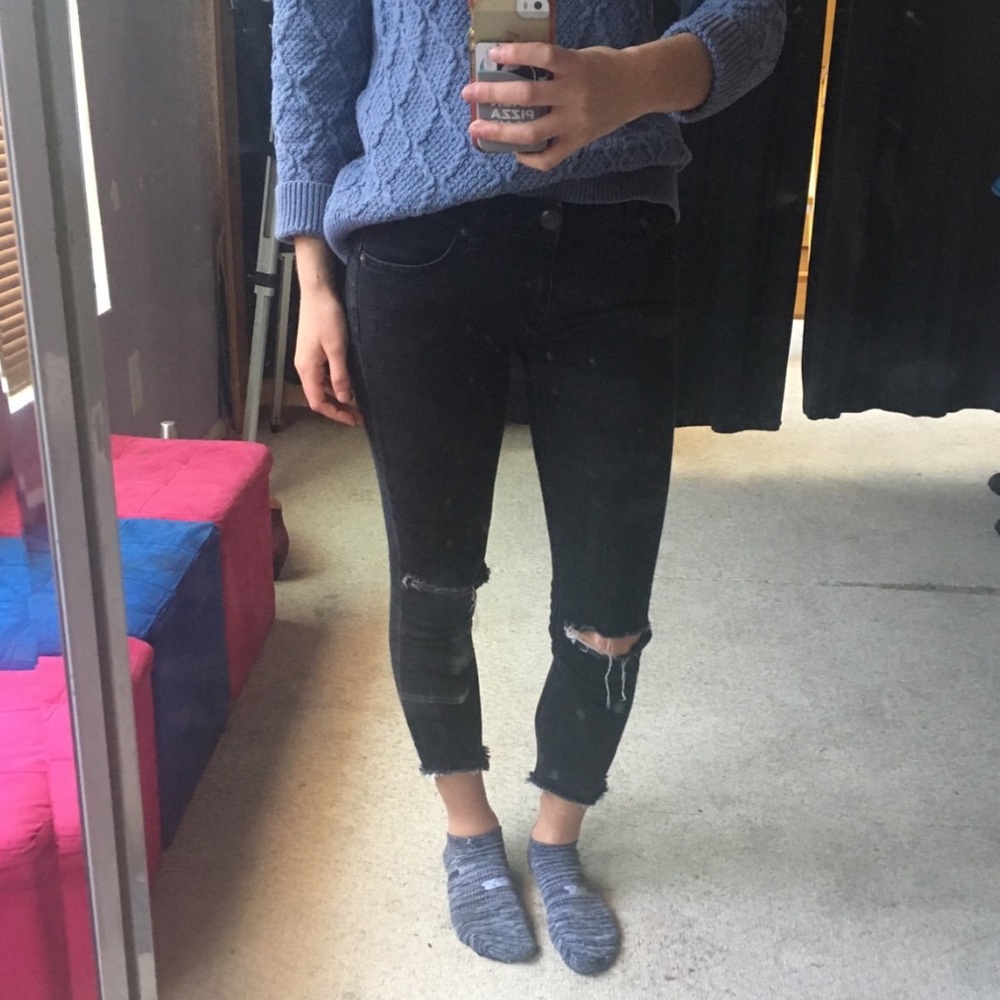 Free People skinny jeans
